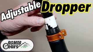 PNW Loam Dropper Seat post | How to adjust the height of the PNW Loam Dropper