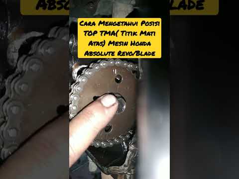 How to Determine the Top TMA (Top Dead Center) Position of the Honda Absolute Revo 110 / Blade En...