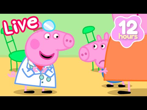 🔴 LIVE! Peppa Pig's Learning Adventures! 🍦 Peppa's Playgroup: Little Learners 🐷 Kids Cartoons