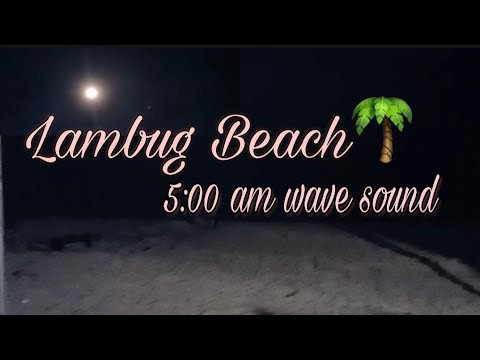 My early vlog sa Lambug Beach