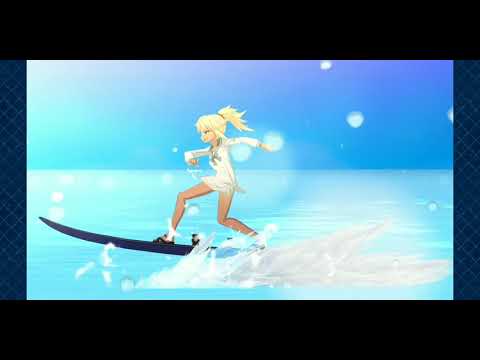 [FGO NA] (Nero Fest 2019) Finals: Conquerer - Shiny and the Bride 3 turn Surfer Mordred setup