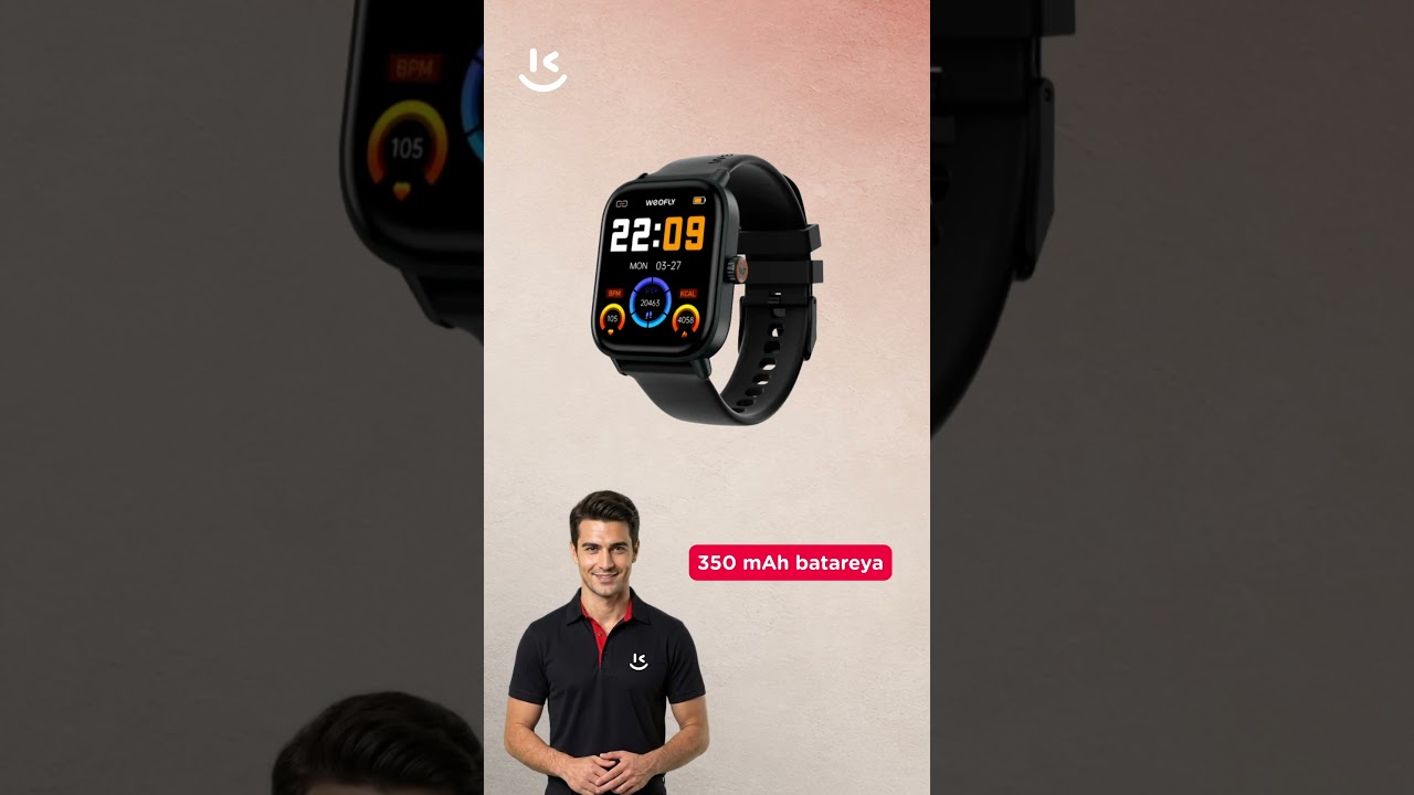 Смарт-часы Weofly Active 3 Black