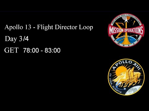 Apollo 13 - Part 13 Flight Director Loop (78:00 - 83:00 GET)