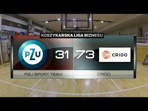 PZU Sport Team vs Crido - IV kolejka - Warszawa - Koszykarska Liga Biznesu