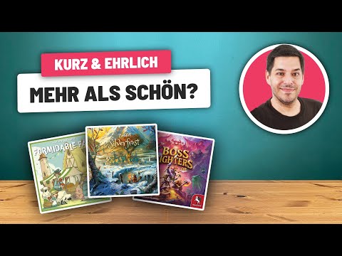 Wunsch erfüllt, endlich meine Meinung zu diesen Brettspiel Neuheiten!