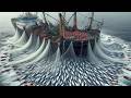 American Fishermen Use Robots To Catch Billions Giant Salmon This Way Catch Big Salmon In The Sea