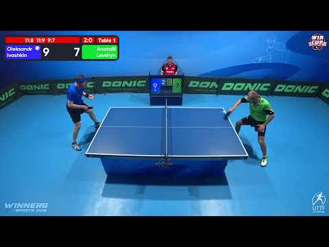 13:00 Oleksandr Ivashkin 3 - 0 Anatolii Levshyn West 1 WIN CUP 22.10.2022 | TABLE TENNIS WINCUP