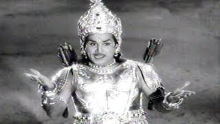 Sri Krishnarjuna Yuddam Climax Scene - Akkineni Nageshwara Rao