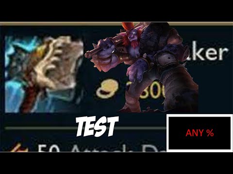 HullBreaker Test Speedrunning toplane with trundle and hullbreaker
