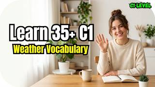 35+ Advanced Weather Words for C1 English Learners | English Podcast