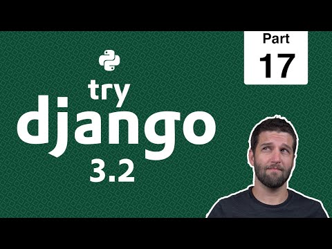 17 - Django Templates Basics - Python & Django 3.2 Tutorial Series thumbnail