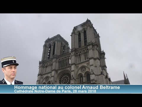 Le glas de Notre-Dame de Paris en hommage au colonel Arnaud Beltrame