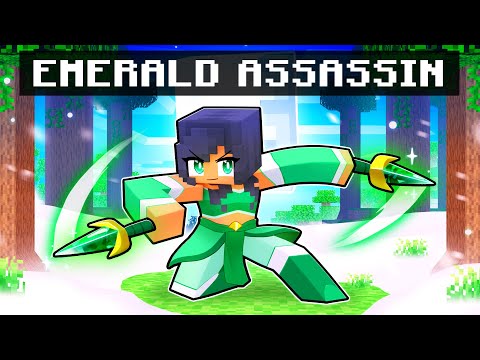 Ultimate Minecraft Transformation - Becoming the EMERALD ASSASSIN!