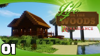 Life in the Woods: Renaissance - Ep. 1: A Beautiful Beginning | LITWR Minecraft Modpack Let&#39;s Play