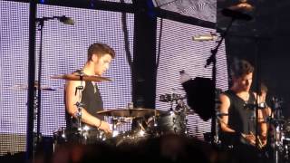 Jonas Brothers - See No More (Joe Jonas Solo) - Nick on the Drums - Boston 07/22/2013