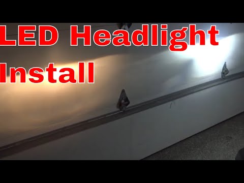 Ford Edge LED headlight Install Step BY Step