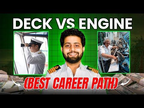 Deck Side Vs Engine Side | Which is the best career path in Merchant Navy? (2025)