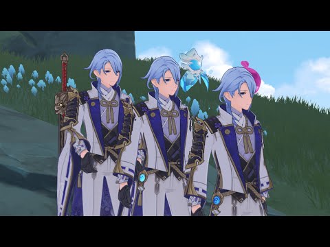 3 ayato destroying all bosses (i have only 2 friends)