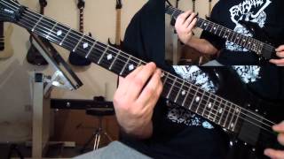 Slayer - Necrophiliac (guitar cover)