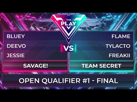 Savage! vs Team Secret  - The Play - Final - Open Qualifier #1