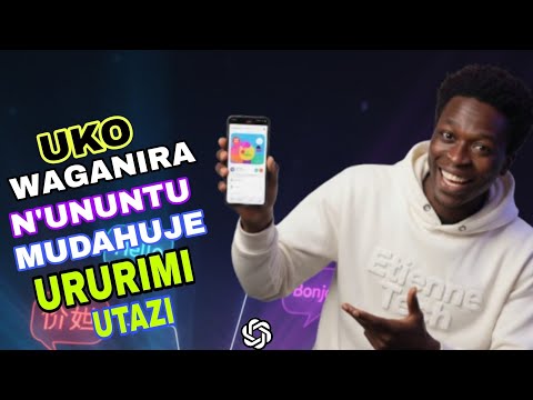 Uko WAGANIRA N'UNUNTU Mudahuje URURIMI 🌐 UTAZI.  Biroroshye 