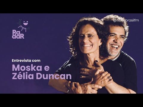 Ao Vivo: Café Radar com Moska e Zélia Duncan