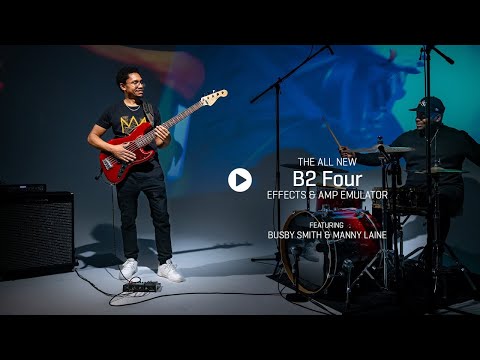 Гитарный процессор Zoom B2 FOUR - фото 1 - id-p2316622671