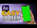 After Effects Tutorial Keylight Effect Tracker Screen Replacement