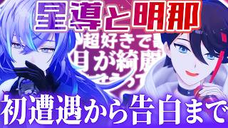 初遭遇から歌ったり告白したりするまでの星導と明那まとめ【三枝明那/星導ショウ/にじさんじ切り抜き】