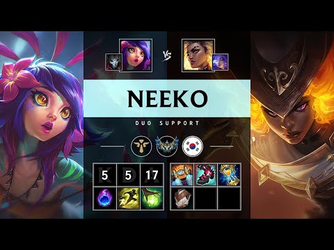 Neeko Support vs Rell - KR Challenger Patch 25.15