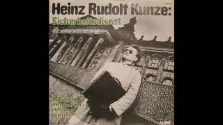 Heinz Rudolf Kunze - Sicherheitsdienst