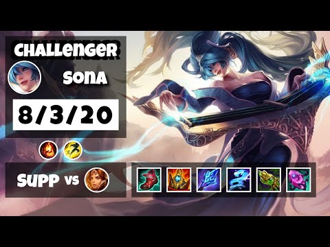 Sona vs Leona TURKISH Challenger SUPPORT (8/3/20) - v11.8