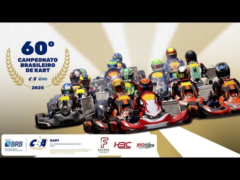 60º CAMPEONATO BRASILEIRO DE KART 2025 - KARTÓDROMO INTERNACIONAL BETO CARRERO – PENHA / SC - FINAIS