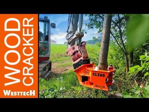 Holzschneidkopf Woodcracker CL260 – kompakt und kräftig