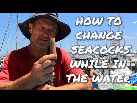 Sinking the boat? In ocean seacock change - Sailing Western Australia Ep 147