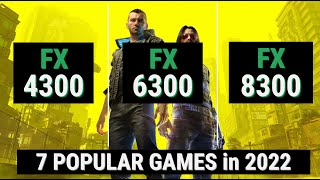 Video thumbnail for FX 4300 vs FX 6300 vs 8300 = AM3+ CPU Comparison in 2022 by Viper Benchmarks