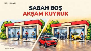 Oto Yıkamada Kuyruk Var, Peki Para Neden Kalmıyor?