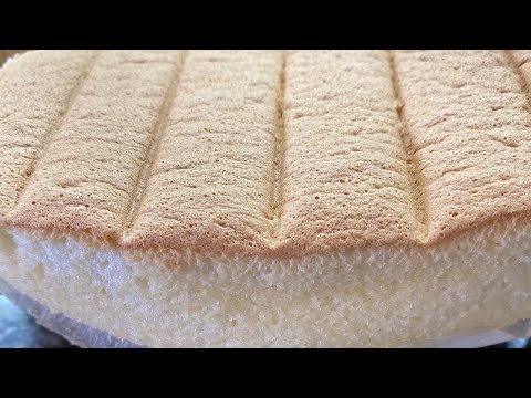 Easy and delicious Plain vanilla chiffon cake