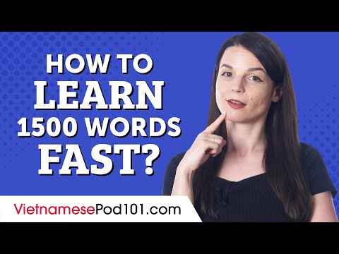 How to Learn the 1500 Most Common Vietnamese Words with Visual Flashcards