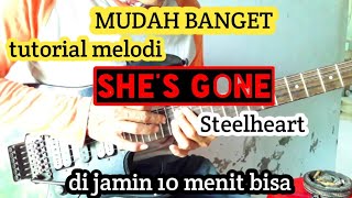 Download lagu TUTORIAL MELODI SHE'S GONE - Steelheart || mudah banget mp3