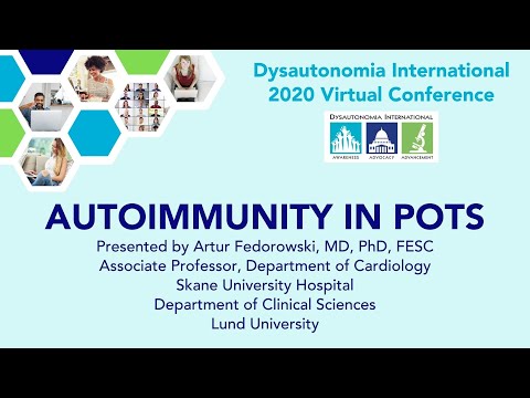 , title : 'Autoimmunity in POTS:  2020 Update-  Artur Fedorowski, MD, PhD, FESC'