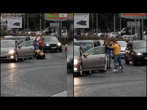 Bătaie în trafic la Sibiu între doi șoferi | novatv.ro