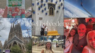 hotel belvedere room tour/ salou airport| saskia vlogs