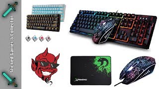 Preview - China Cheap Gaming Mechinical " feel " Keyboards & Mouse