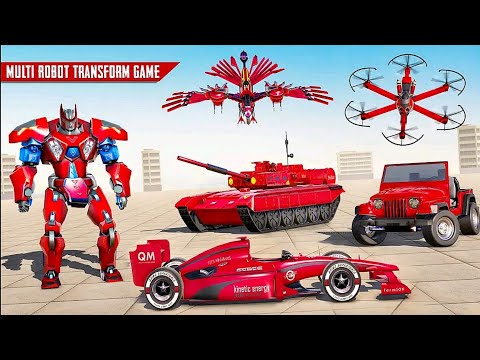 Multi Robot Transform Game: Bee Robot Car Games 2021 - Android Gameplay
