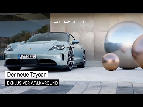 Höher, schneller, weiter. Der neue Taycan im exklusiven Walkaround.