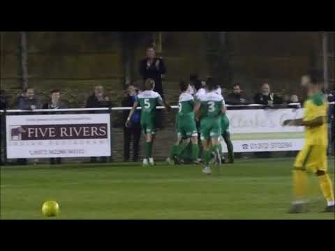 Leatherhead FC Goal Vs Hitchin Town FC - FA Cup 4th Qualifying Round Replay 2018/19