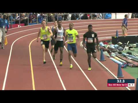 Boys 400m Prelim Heat 7 - New Balance Nationals Indoor 2014