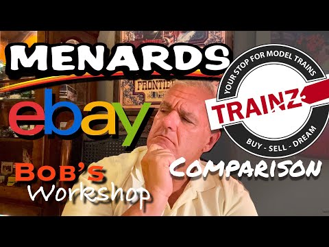 MENARDS versus TRAINZ.com versus EBAY Compared! Where should you buy new trains? Lionel MTH Williams
