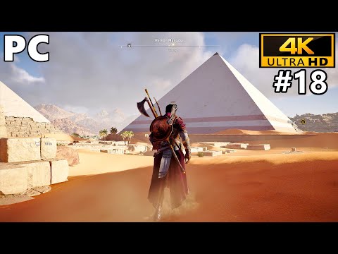 Assassin's Creed Origins Gameplay Walkthrough Part 18 – No Commentary (4K 60FPS PC)